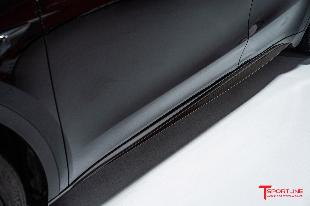 Tesla Model Y Carbon Fiber Sport Aero Body Package