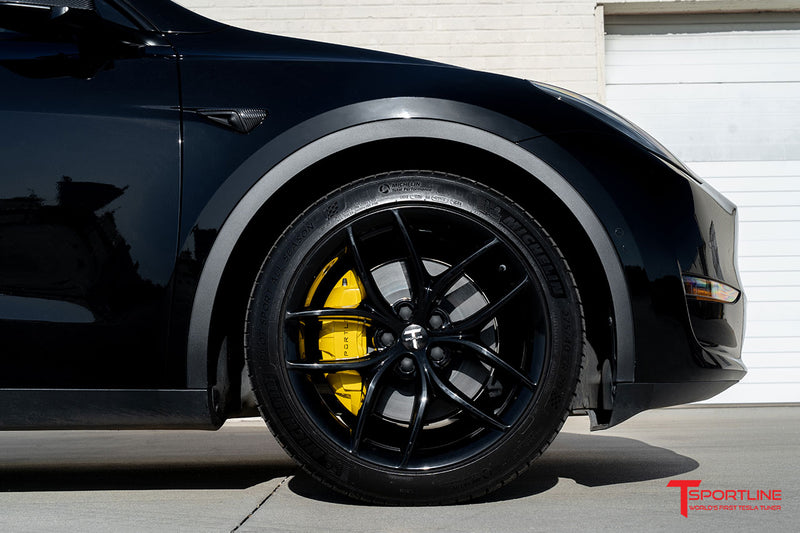 Tesla Model Y Brake Caliper Cover Set Performance Look Precision F