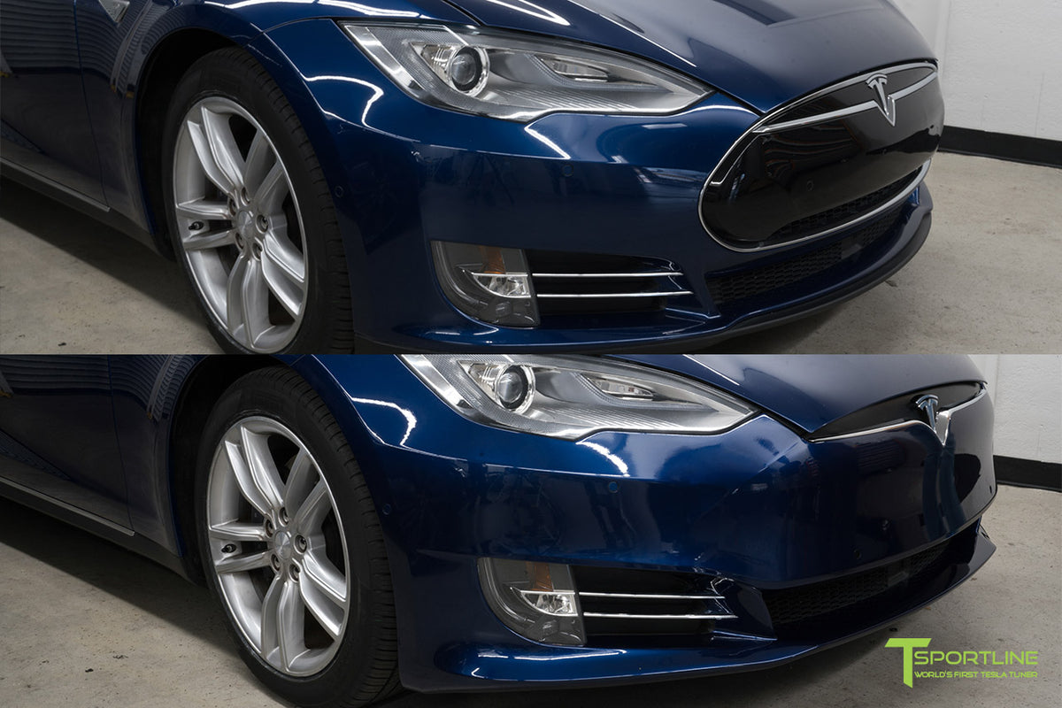 Front Spoiler & Diffuser System for 2012-2016.5 Tesla Model S
