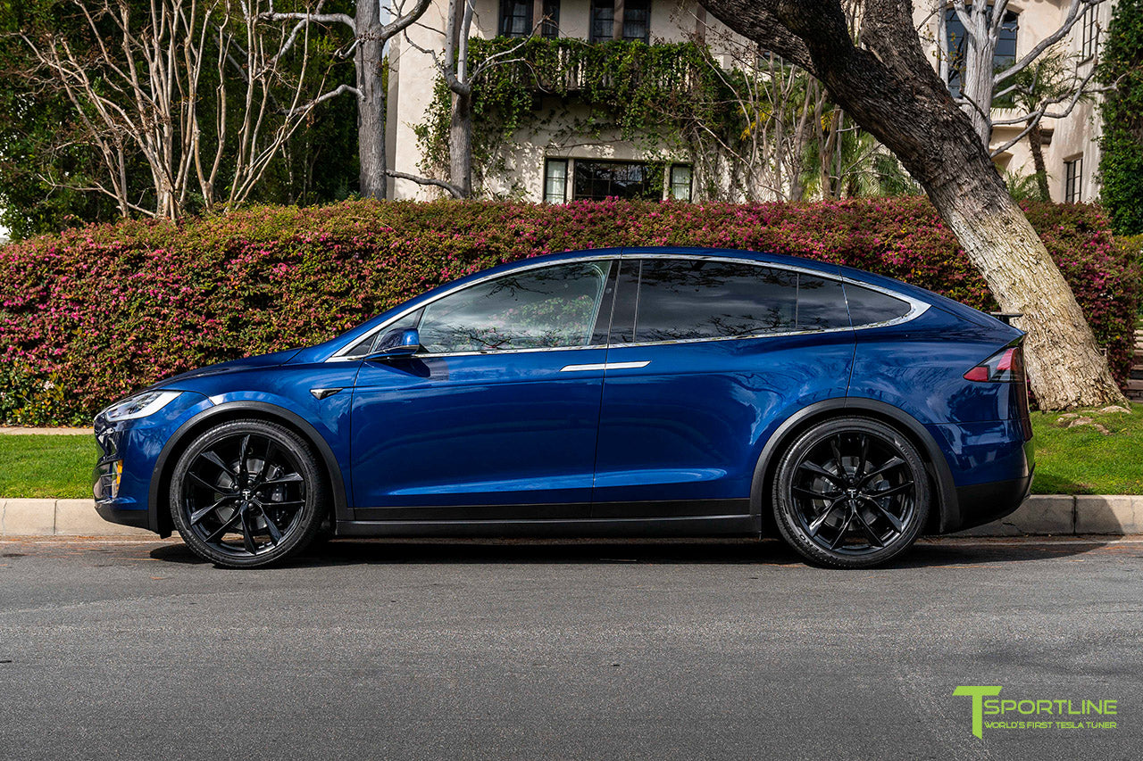 TSS 22" Tesla Model X Long Range & Plaid Replacement Wheel and Tire