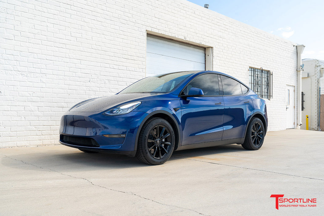 Tesla model deals y 18 wheels