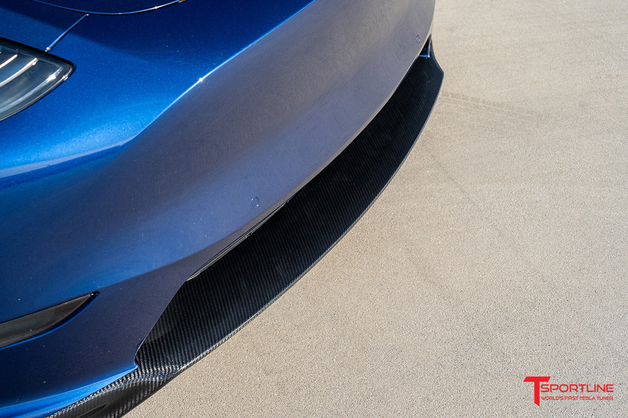 Tesla Model Y Carbon Fiber Front Apron