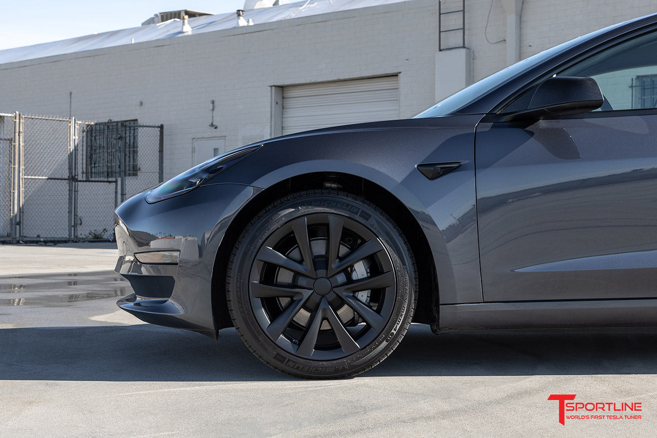 Tesla Model 3 Aero Wheel Covers - T Sportline - Tesla Model S, 3, X & Y ...