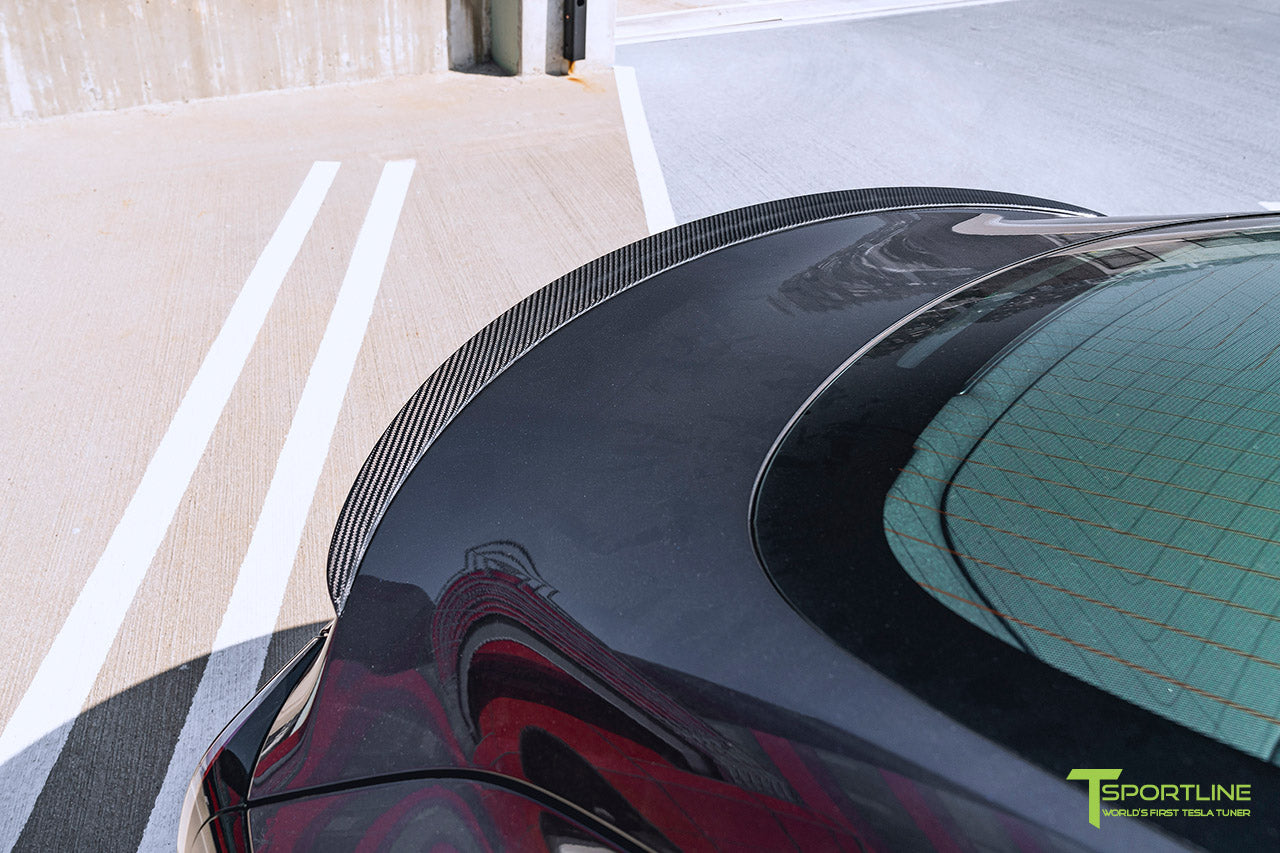 Tesla Model 3 Carbon Fiber Executive Trunk Spoiler
