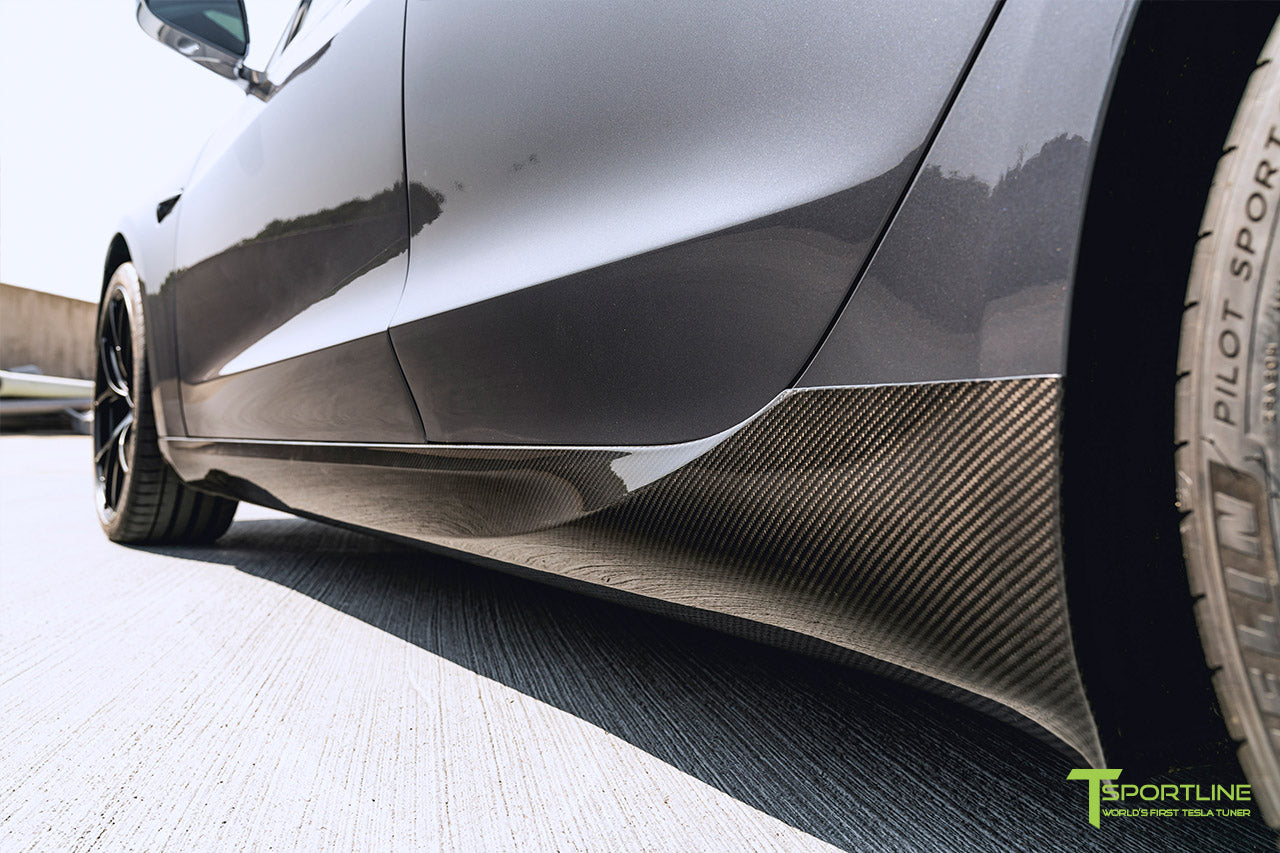 Tesla Model 3 Carbon Fiber Sport Package