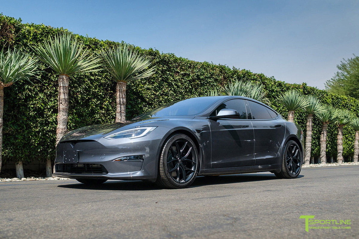 TS5 20&quot; Tesla Model S Long Range &amp; Plaid Replacement Wheel and Tire