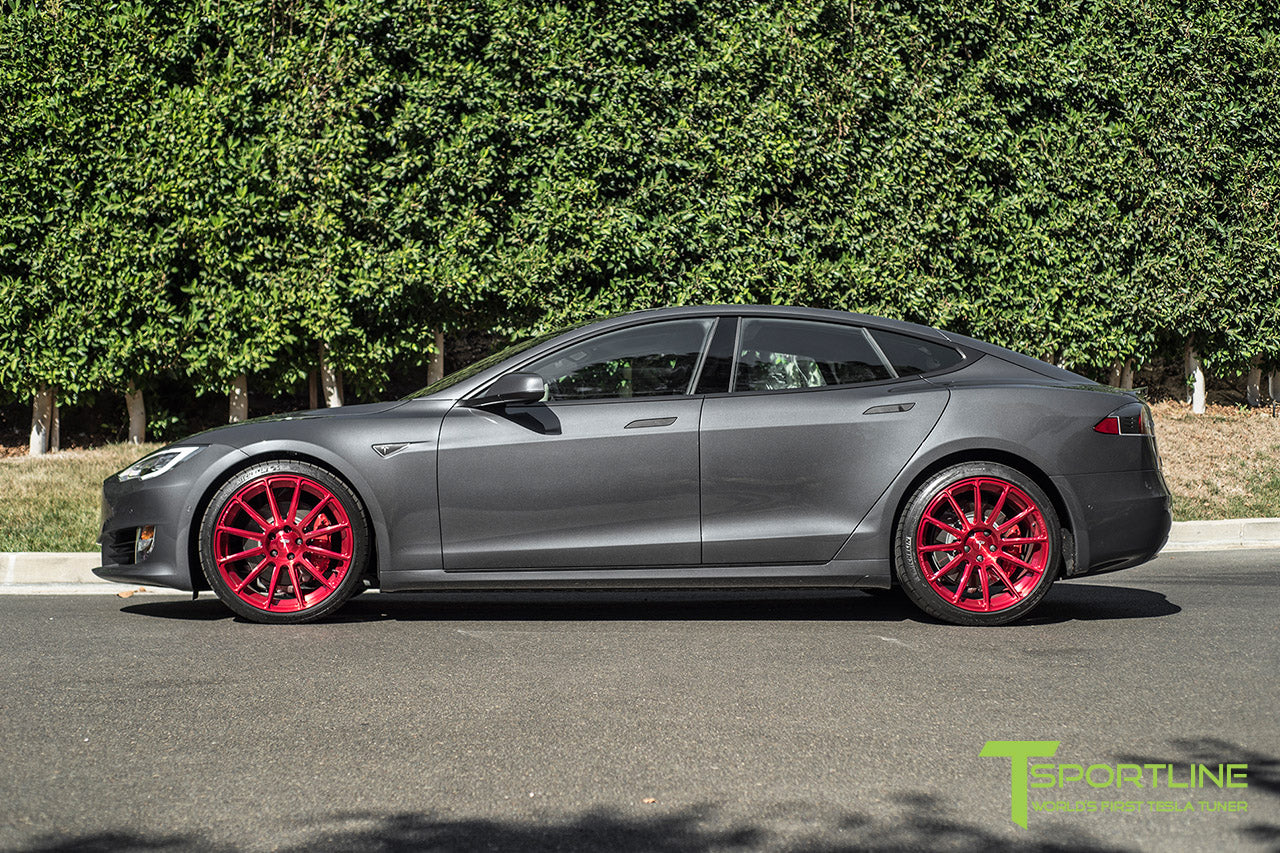 TS112 21" Tesla Model S Wheel and Tire Package (Set of 4)