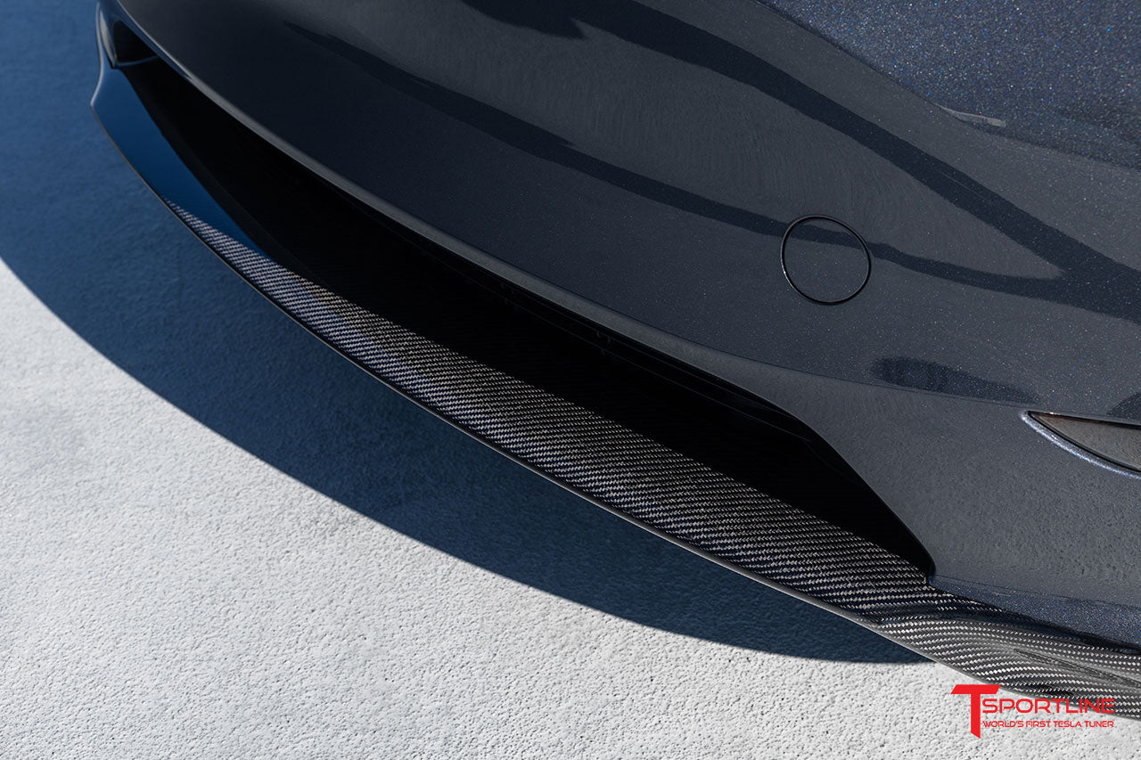 Tesla Model Y Carbon Fiber Front Apron