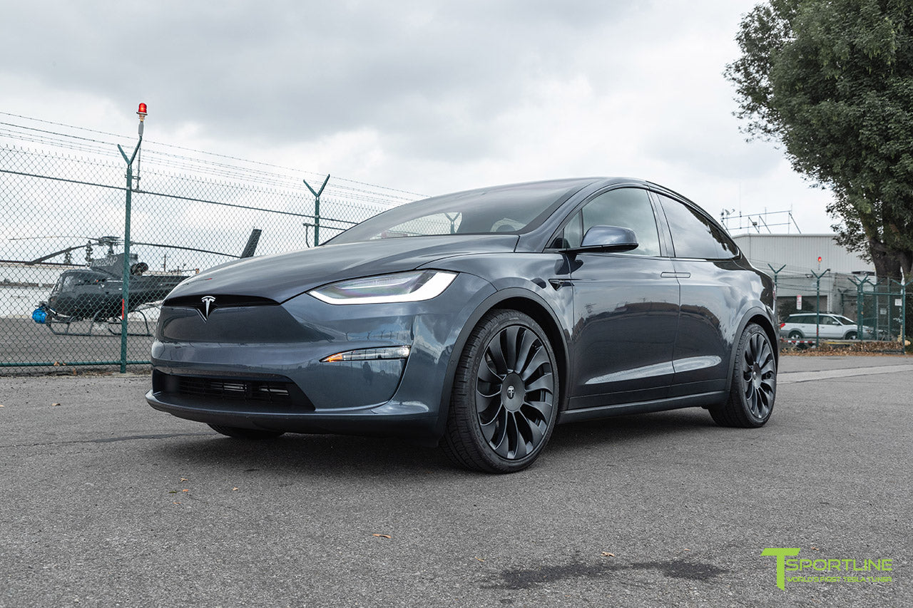 Tesla Model X TSV 22" Wheel and Advanta HPZ-02 High Performance All Season Tire Package (Set of 4) Open Box Special!