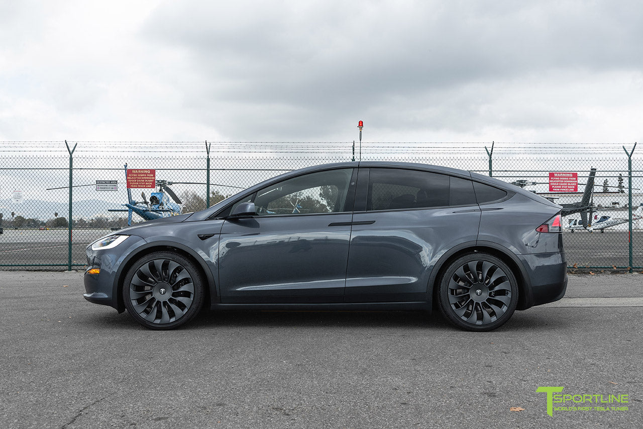 Tesla Model X TSV 22" Wheel and Advanta HPZ-02 High Performance All Season Tire Package (Set of 4) Open Box Special!