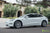 Pearl White Tesla Model 3 with Brilliant Silver 18" TST Turbine Style Wheels by T Sportline
