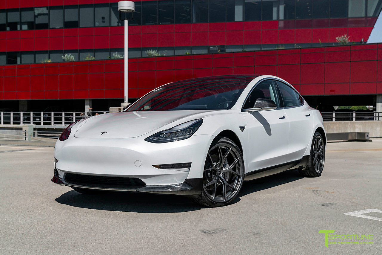 Tesla Model 3 Carbon Fiber Side Skirts (Set of 2)