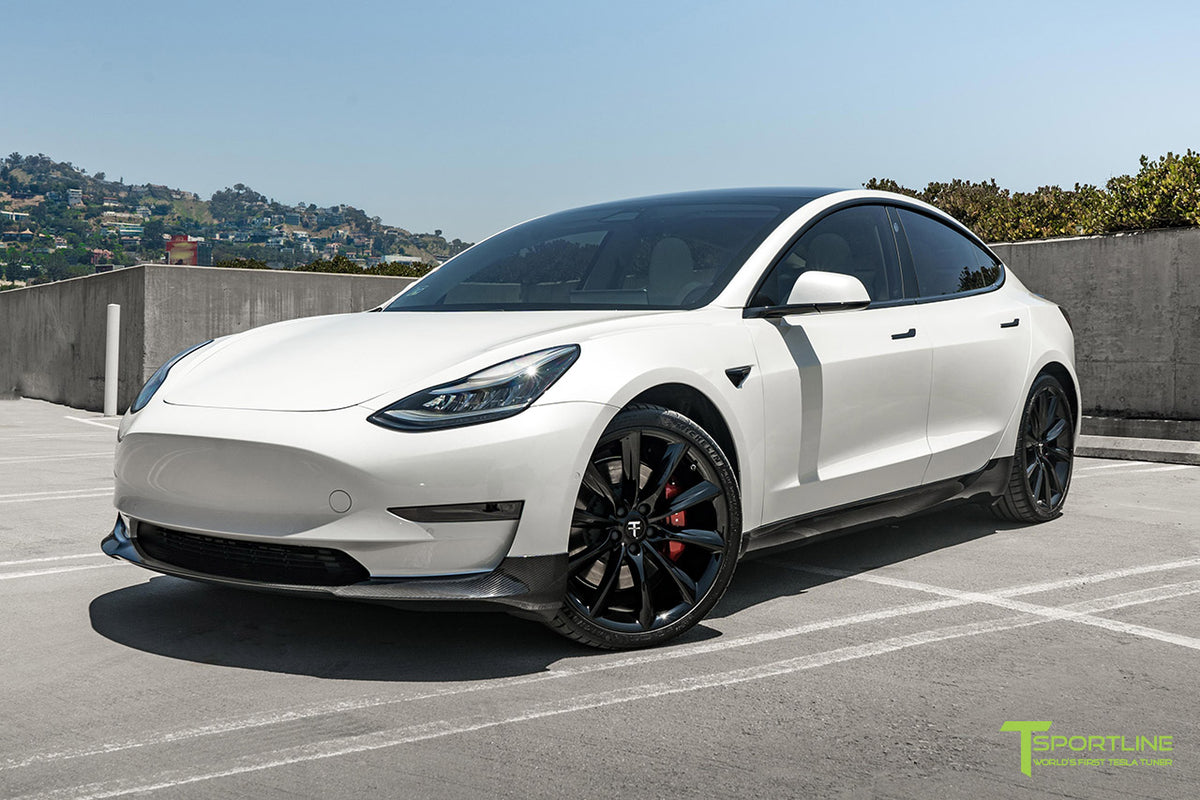 Tesla Model 3 Carbon Fiber Front Apron