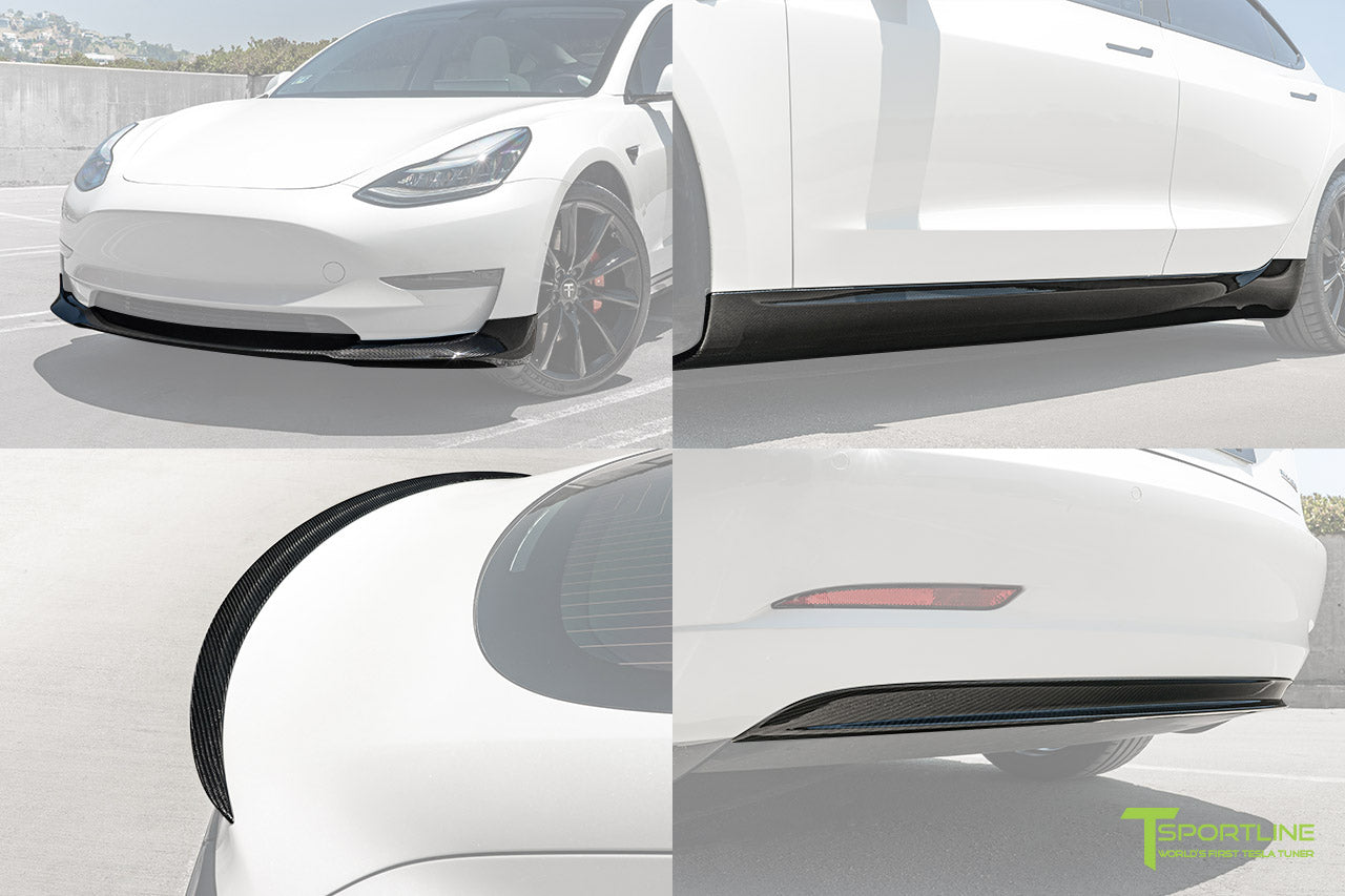 Tesla Model 3 Exterior Aftermarket Accessories & Upgrades - T Sportline -  Tesla Model S, 3, X & Y Accessories