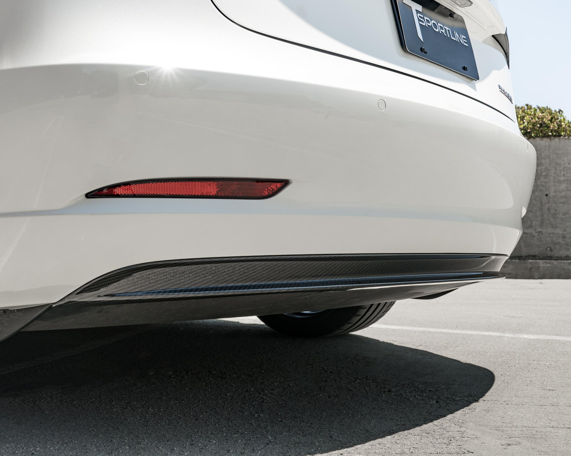 Tesla Model 3 Carbon Fiber Rear Diffuser