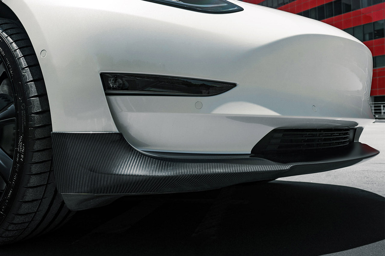Tesla Model 3 Carbon Fiber Front Apron