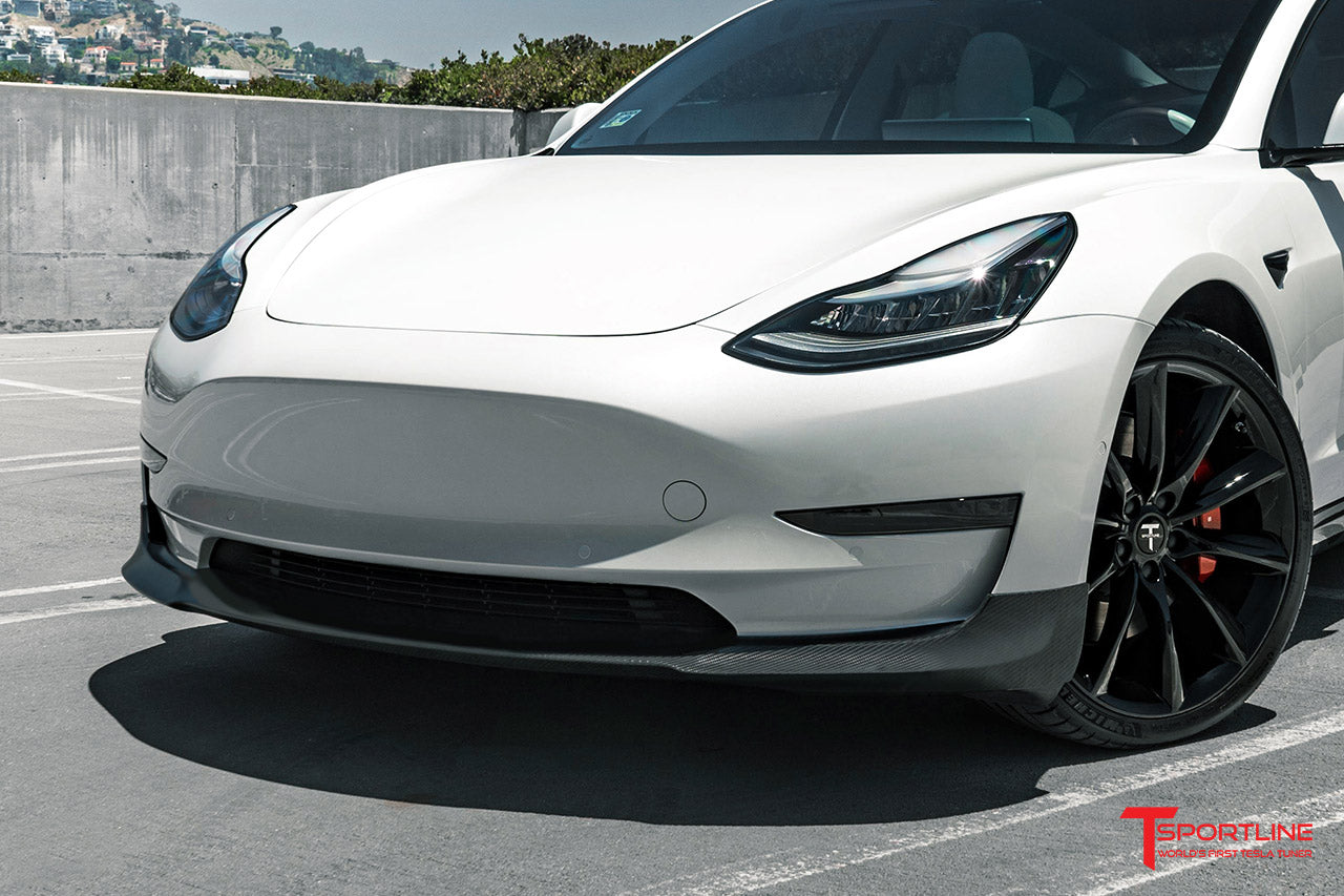 Tesla Model 3 Carbon Fiber Front Apron