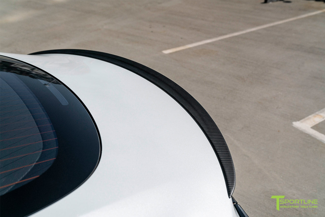 Tesla Model 3 Carbon Fiber Executive Trunk Spoiler