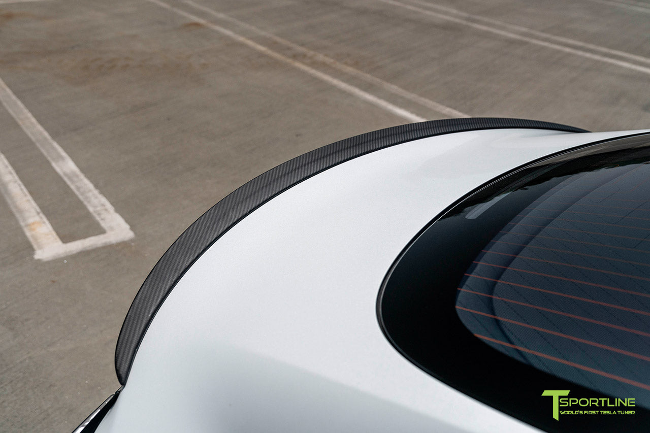 Tesla Model 3 Carbon Fiber Executive Trunk Spoiler