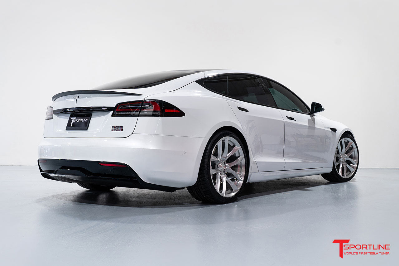 TSSF 21" Tesla Model S Long Range & Plaid Wheel and Tire Package (Set of 4)