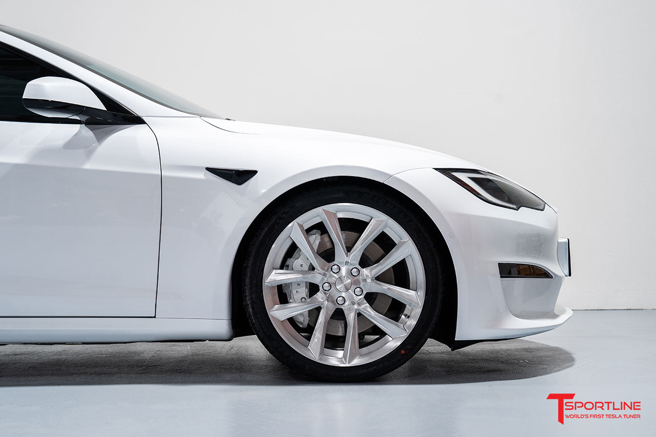 TSSF 21" Tesla Model S Long Range & Plaid Wheel and Tire Package (Set of 4)