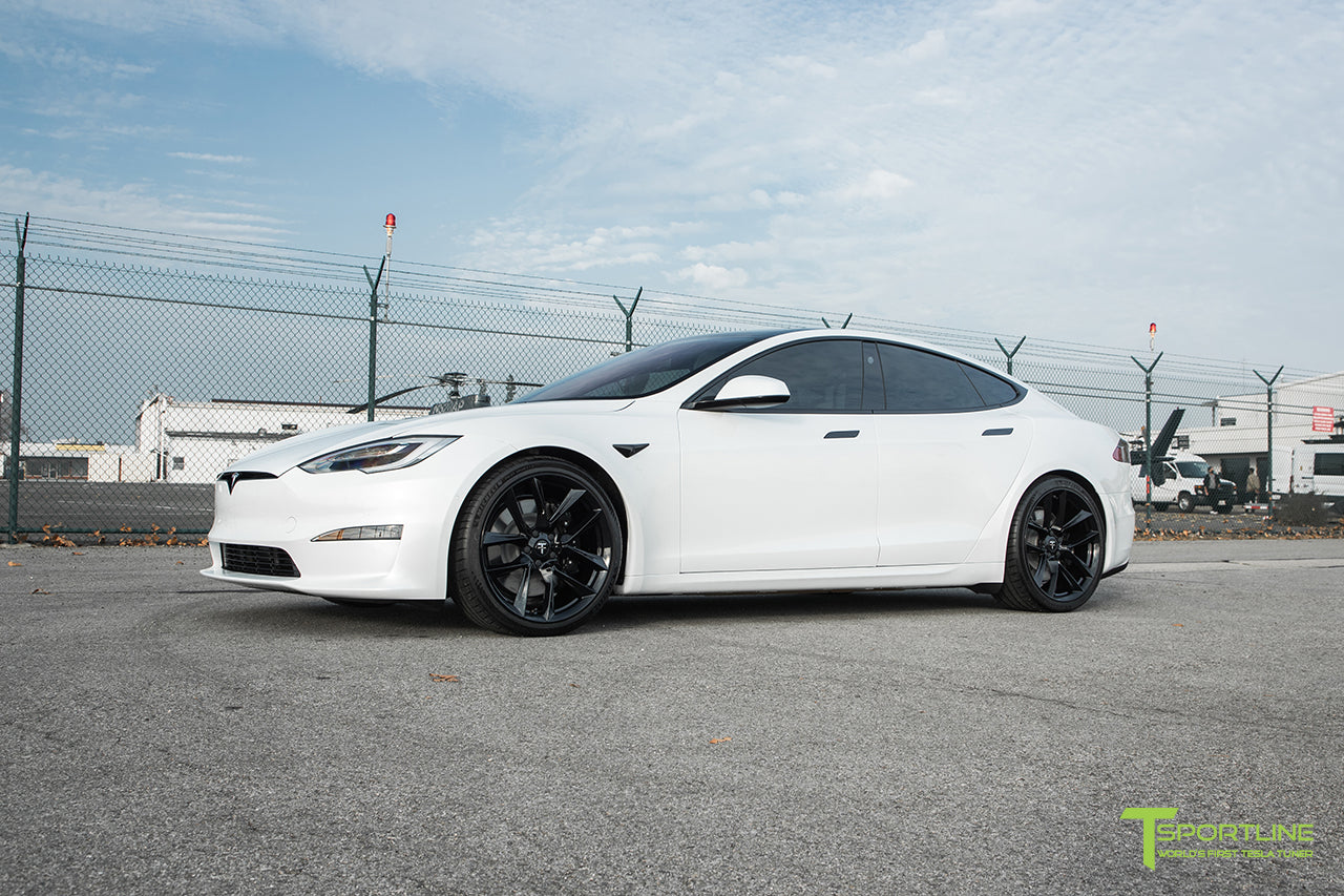TSSF 21" Tesla Model S Long Range & Plaid Wheel and Tire Package (Set of 4)
