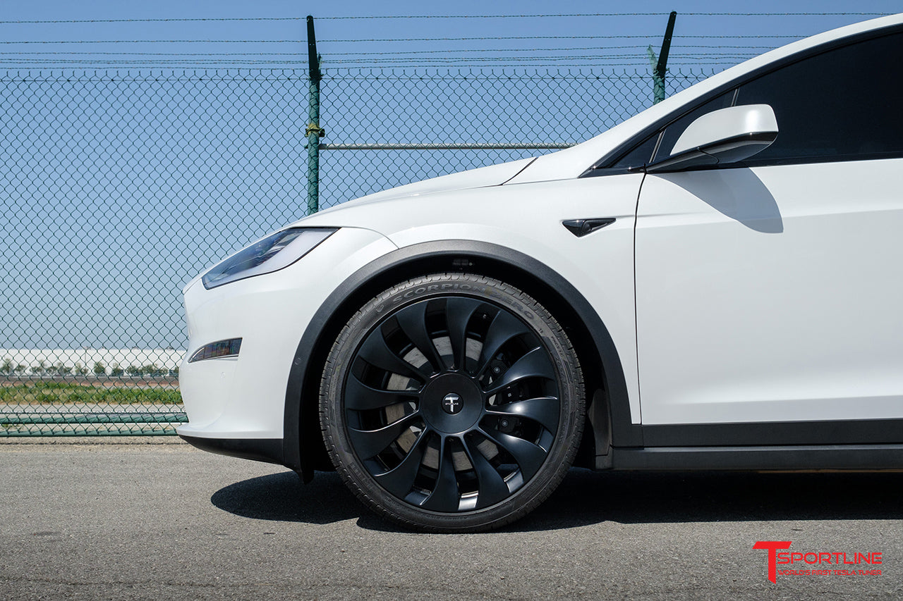 Tesla Model X TSV 22" Wheel and Advanta HPZ-02 High Performance All Season Tire Package (Set of 4) Open Box Special!