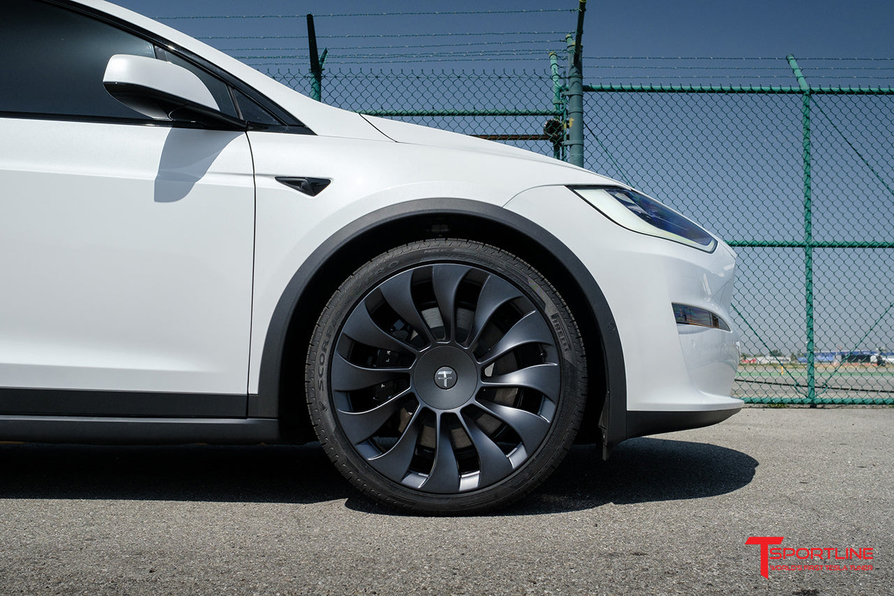 Tesla Model X TSV 22" Wheel and Advanta HPZ-02 High Performance All Season Tire Package (Set of 4) Open Box Special!