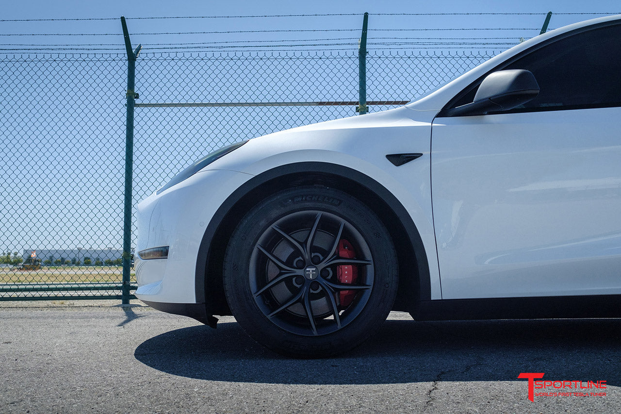 Super Saver Tesla Model Y 18" TS5 Winter Wheel Tire Package