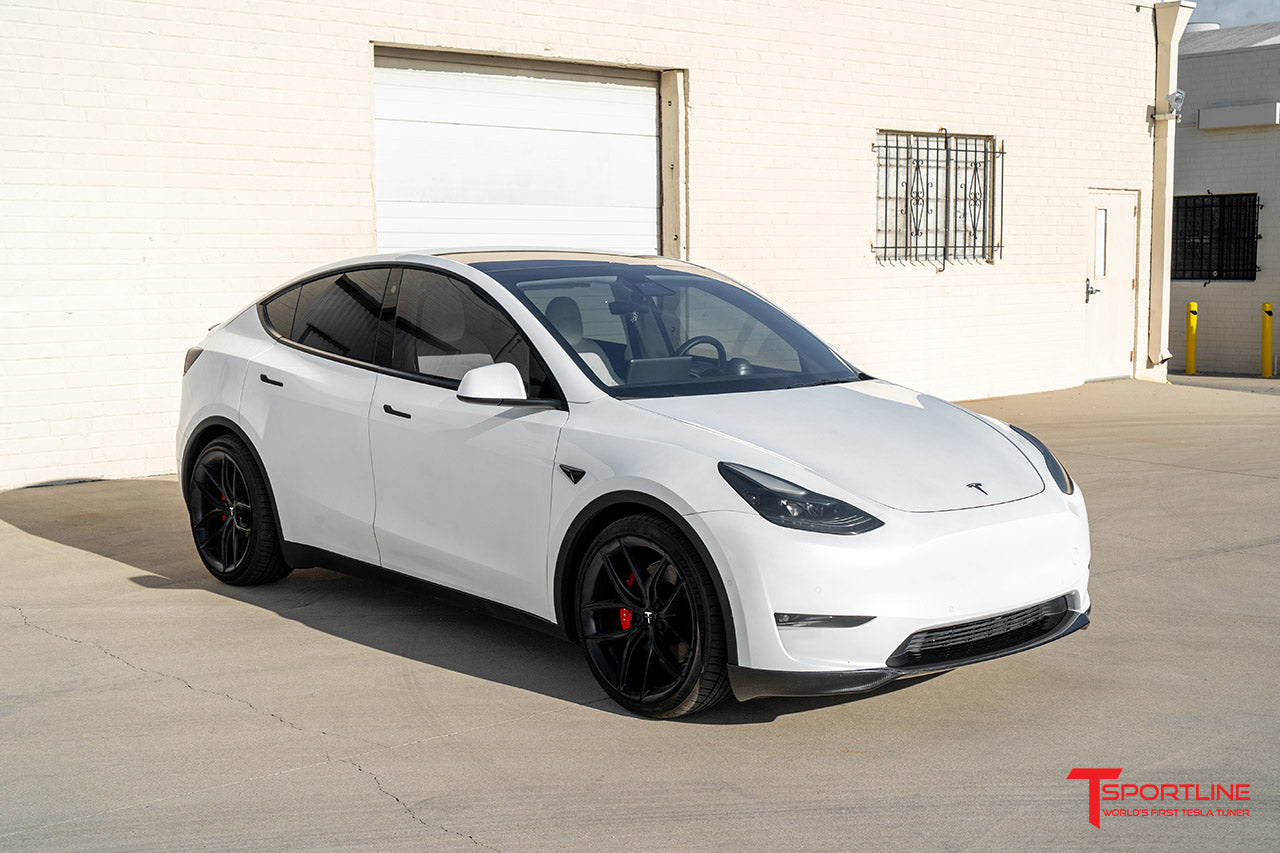 Tesla Model Y Carbon Fiber Front Apron