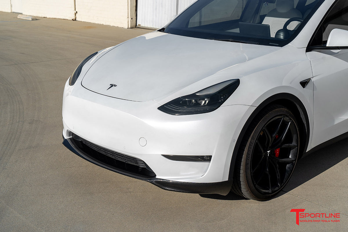 Tesla Model Y Carbon Fiber Executive Trunk Spoiler - T Sportline