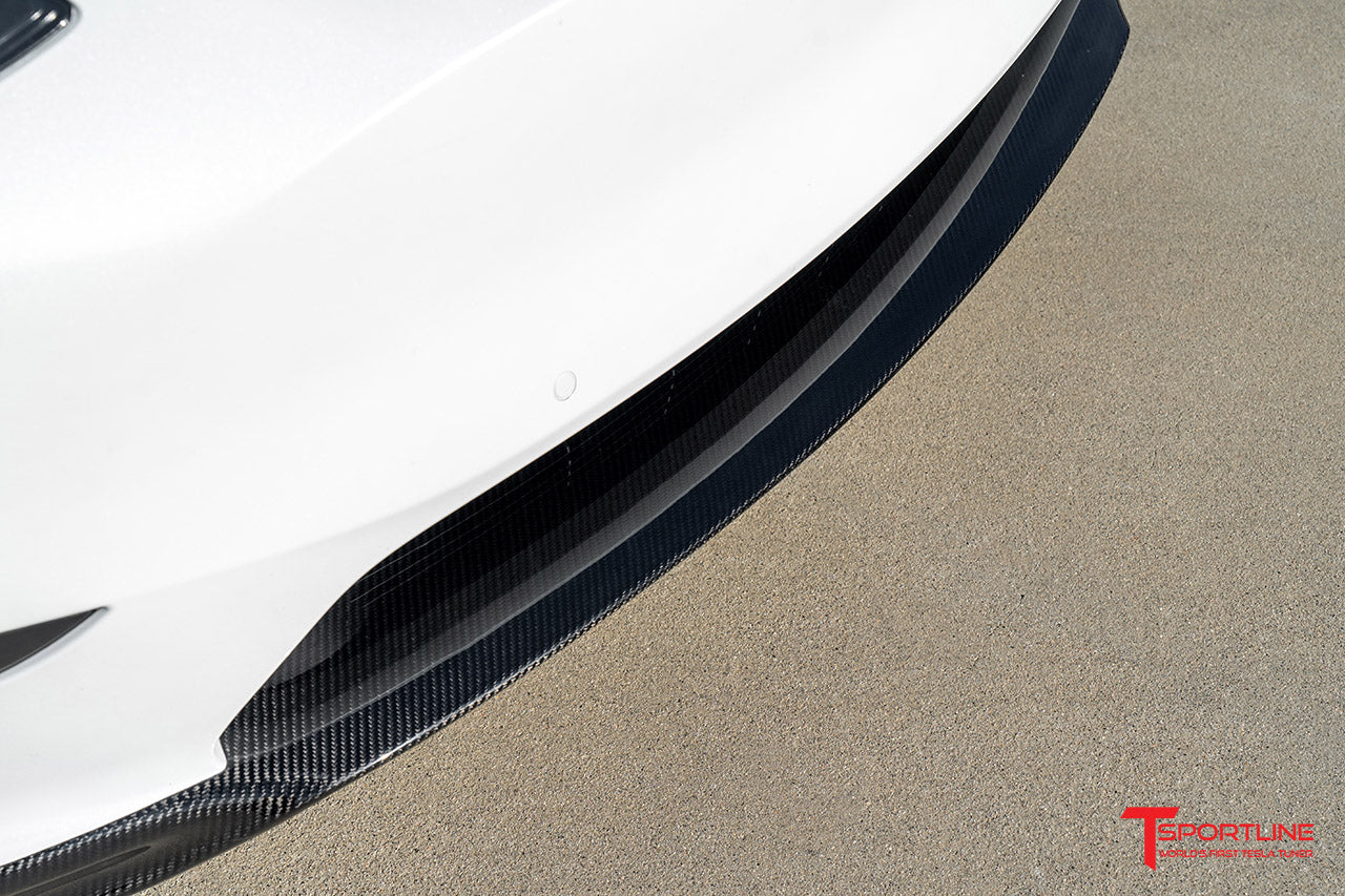 Tesla Model Y Carbon Fiber Front Apron
