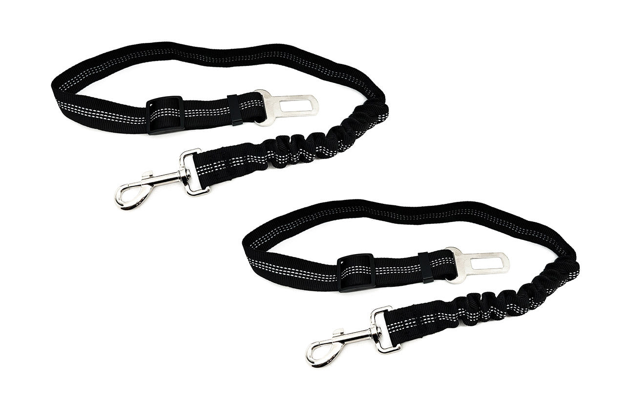 Dog / Pet Adjustable Seat Belt Car Harness Leash with Anti-Shock Bungee for Tesla