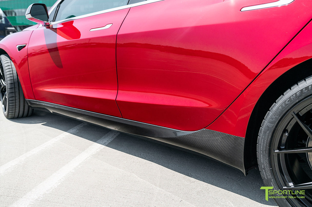 Tesla Model 3 Carbon Fiber Sport Package