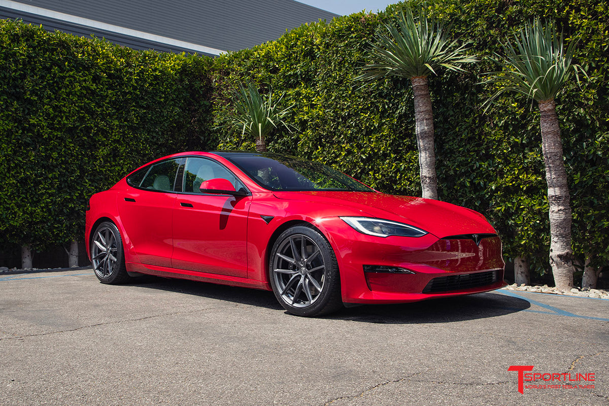 TSF 20&quot; Tesla Model S Long Range &amp; Plaid Replacement Wheel and Tire