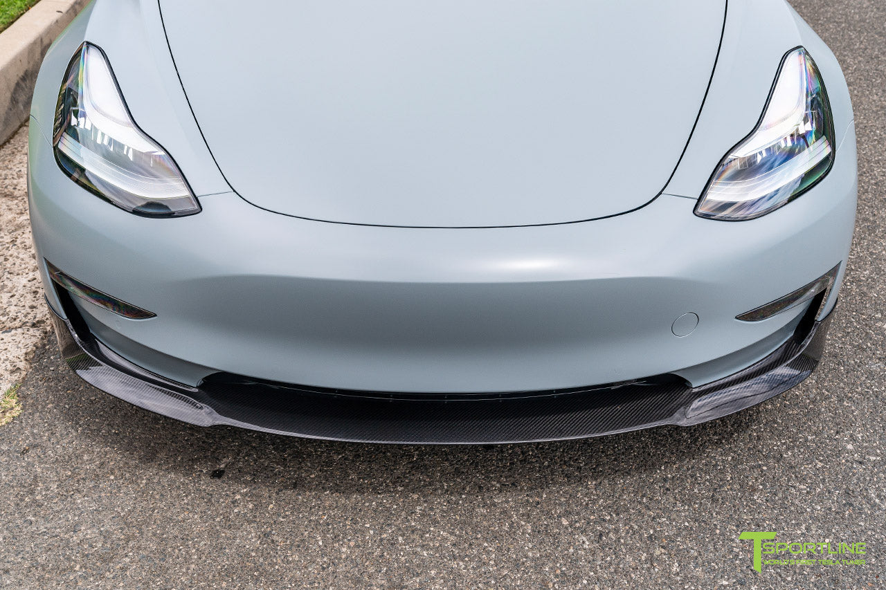 Tesla Model 3 Carbon Fiber Front Apron