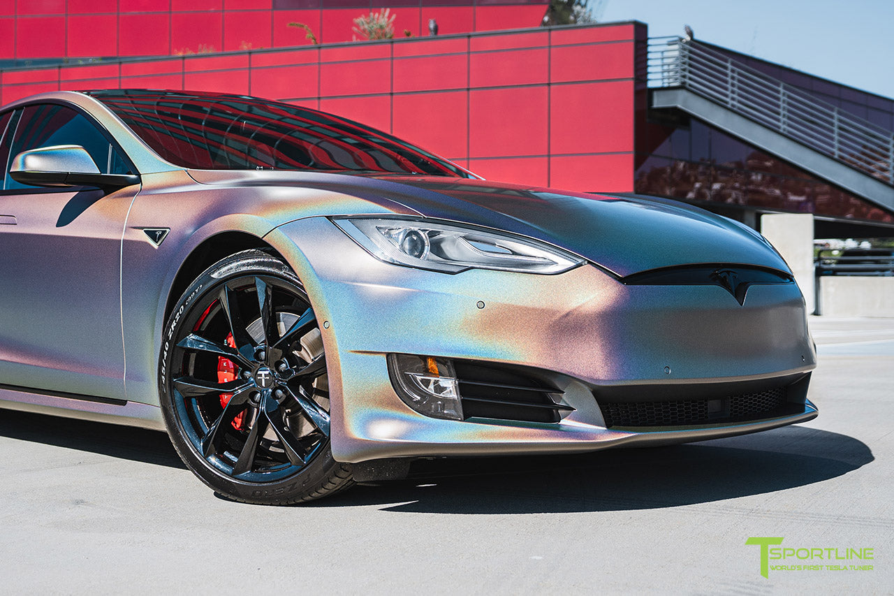Tesla Model S Front Bumper Facelift Refresh for Tesla Model S - T Sportline  - Tesla Model S, 3, X & Y Accessories