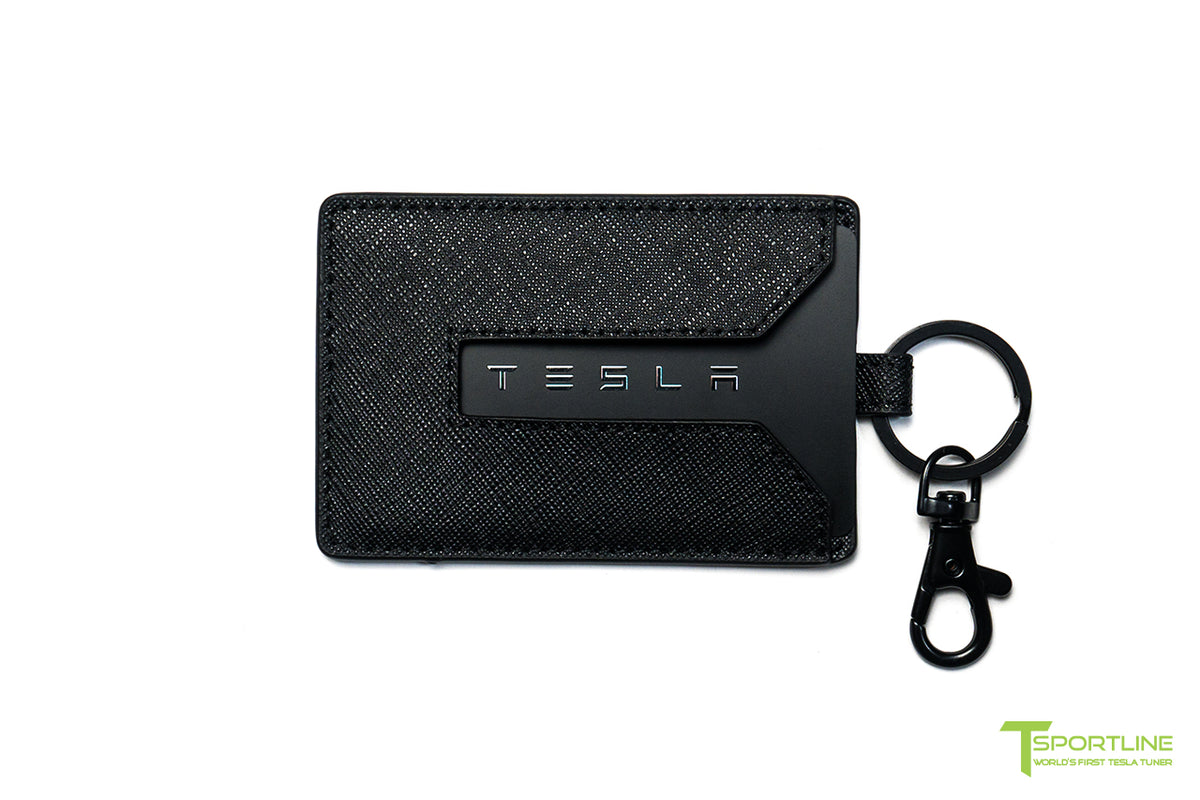 Tesla Model 3 Leather Key Card Holder