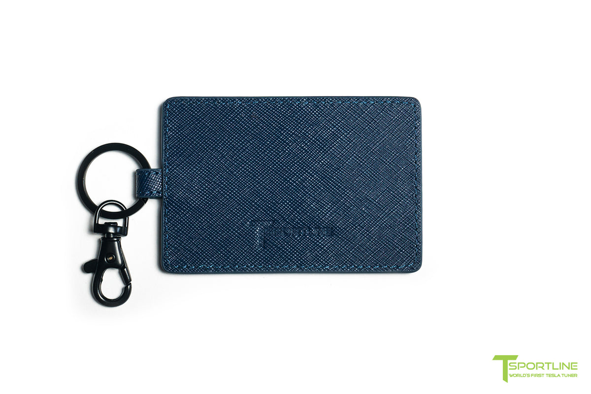 Tesla Model Y Leather Key Card Holder (Set of 2)