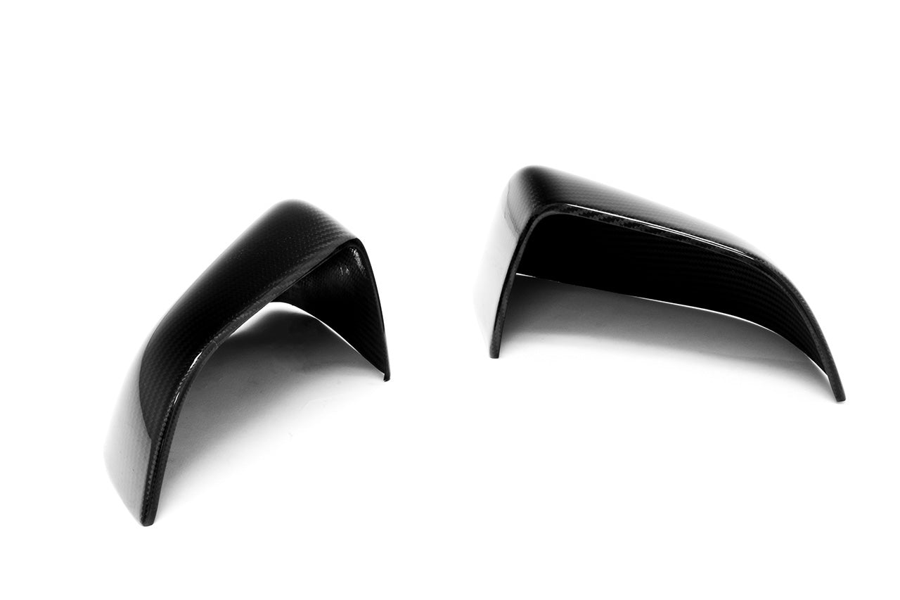 Tesla Model 3 Precision Carbon Fiber Side Mirror Caps (Set of 2 Covers)