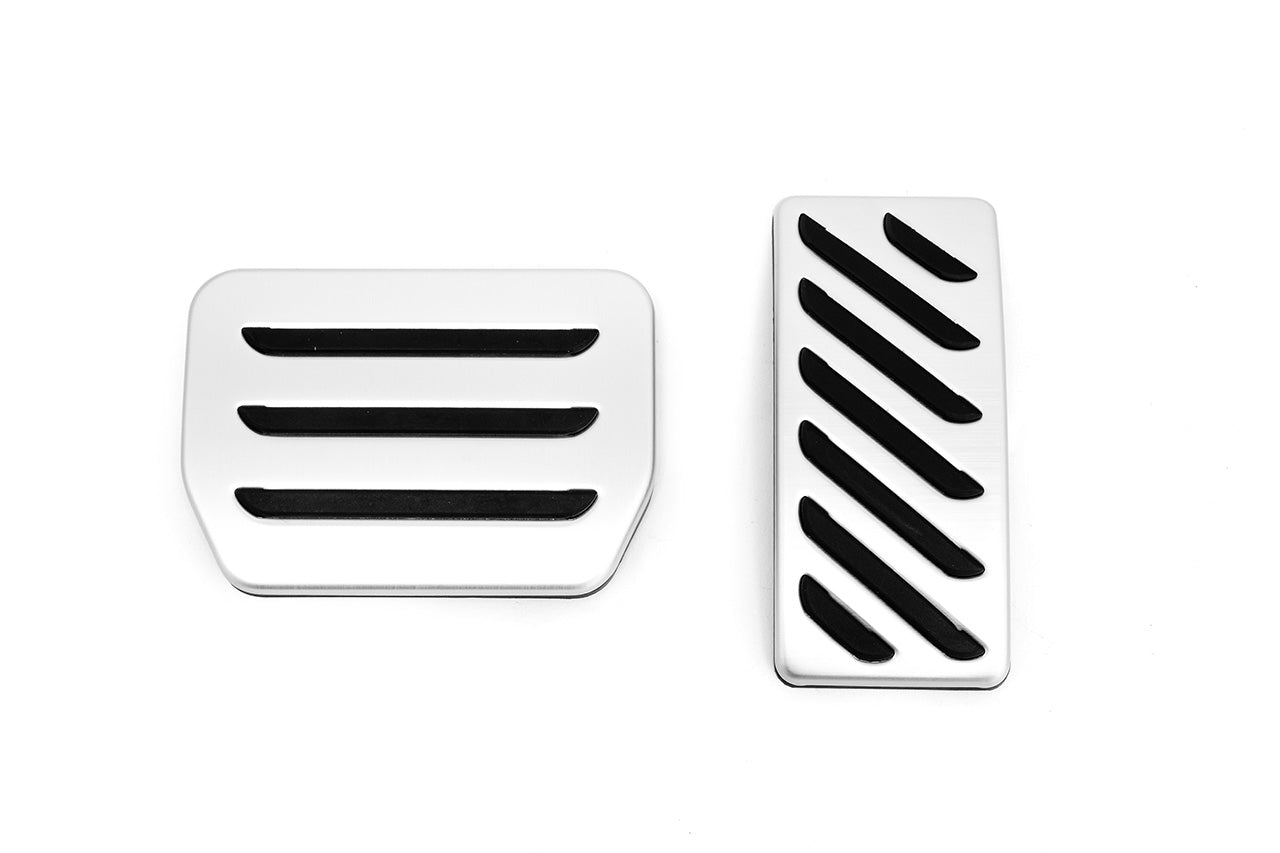Tesla Model 3/Y Foot Pedal Covers - Non-Slip Aluminum Brake & Accelerator Pedals Black