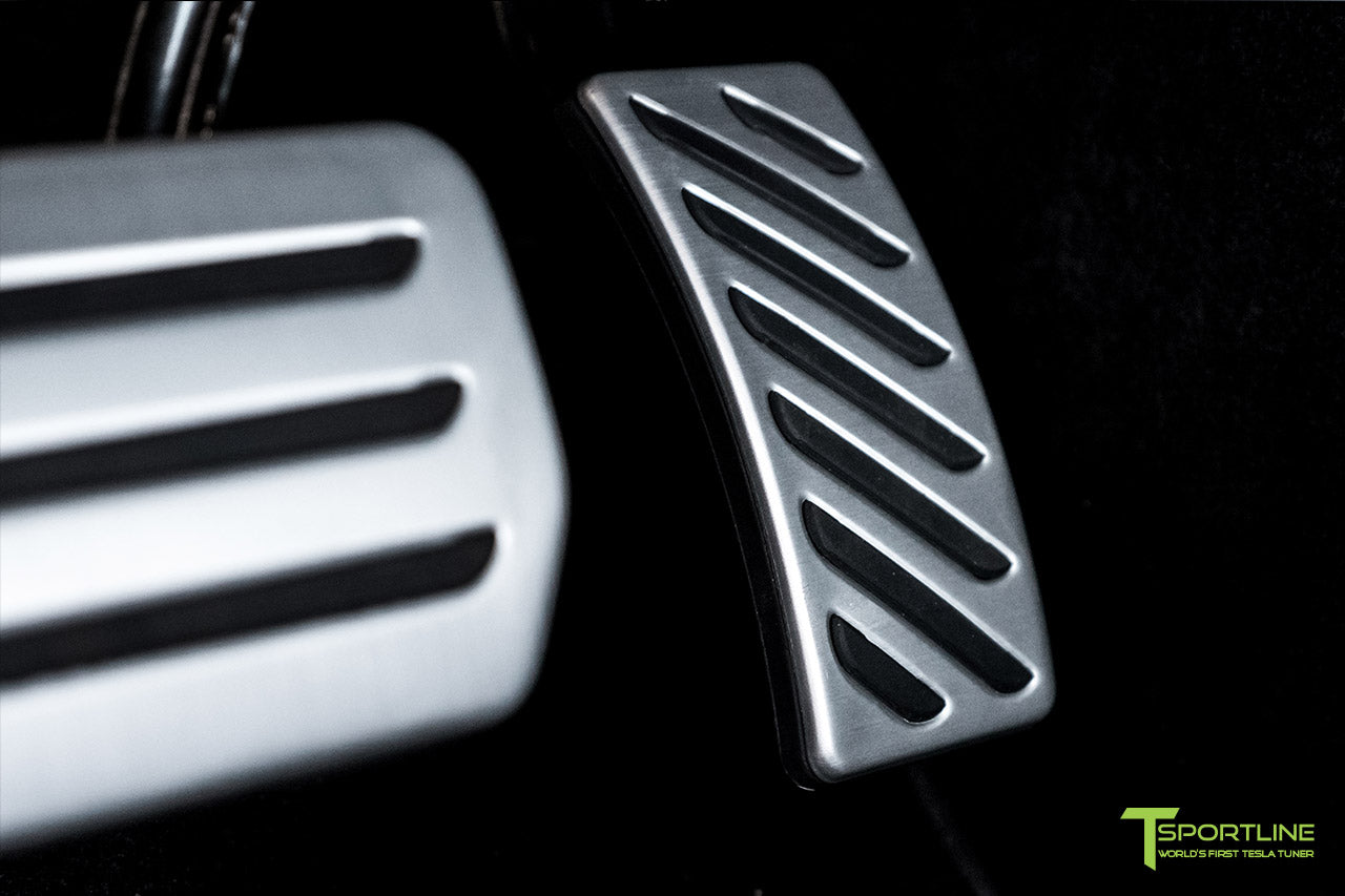 Tesla Model 3 / Y Performance Non-Slip Aluminum Pedal Set