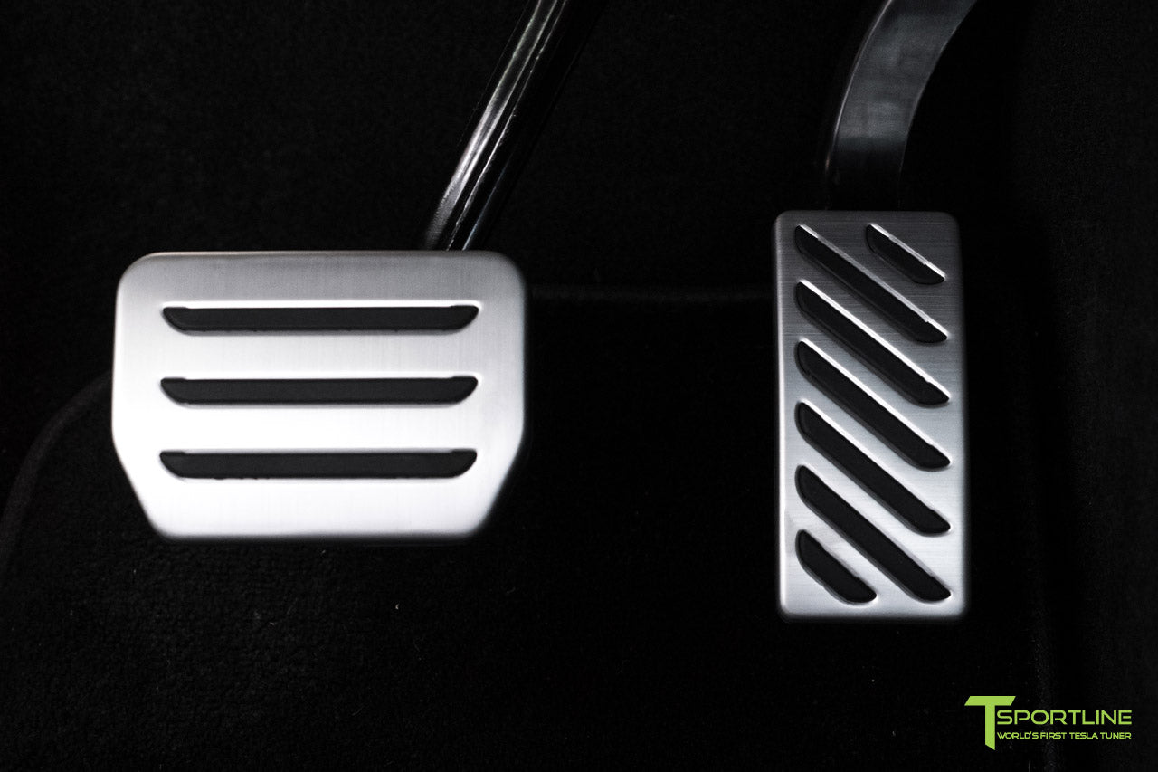 Tesla Model Y Performance Non-Slip Aluminum Pedal Set - T Sportline - Tesla  Model S, 3, X & Y Accessories