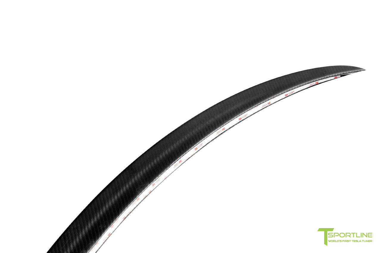 Tesla Model 3 Carbon Fiber Executive Trunk Spoiler