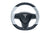 Tesla Model 3 Custom Reupholstered Steering Wheel