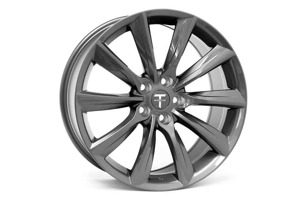 TST 19 Tesla Model Y Wheel (Set of 4) - T Sportline - Tesla Model S, 3, X &  Y Accessories