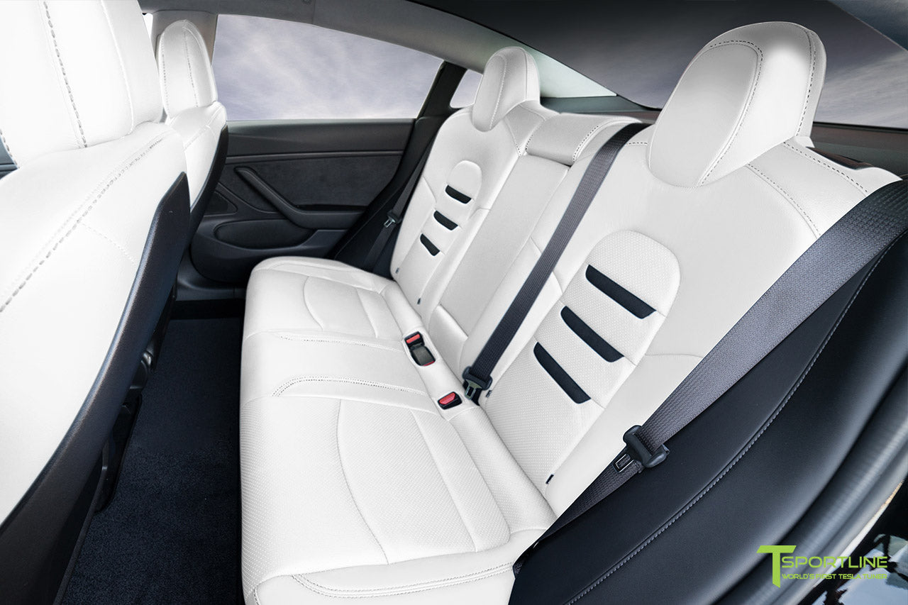 Tesla Model 3 (2017 - 2023) Seat Interior Upgrade Kit - Insignia Design - Perforated