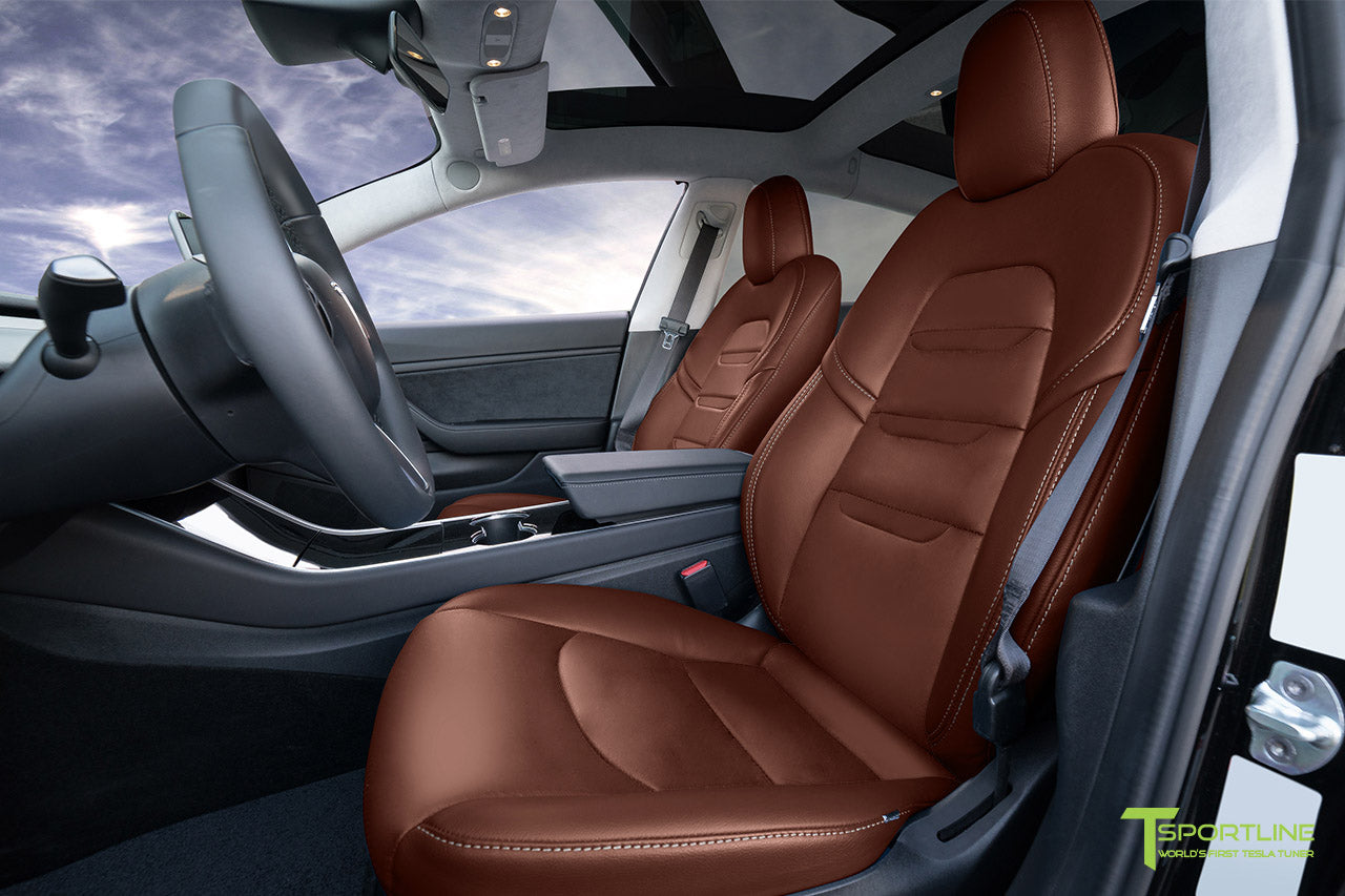 Tesla Model 3 (2017 - 2023) Seat Interior Upgrade Kit - Insignia Design