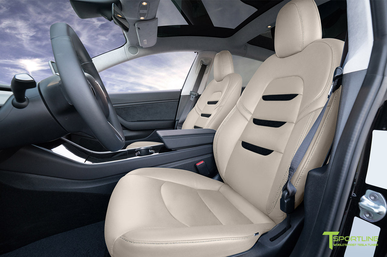 Tesla Model 3 (2017 - 2023) Seat Interior Upgrade Kit - Insignia Design