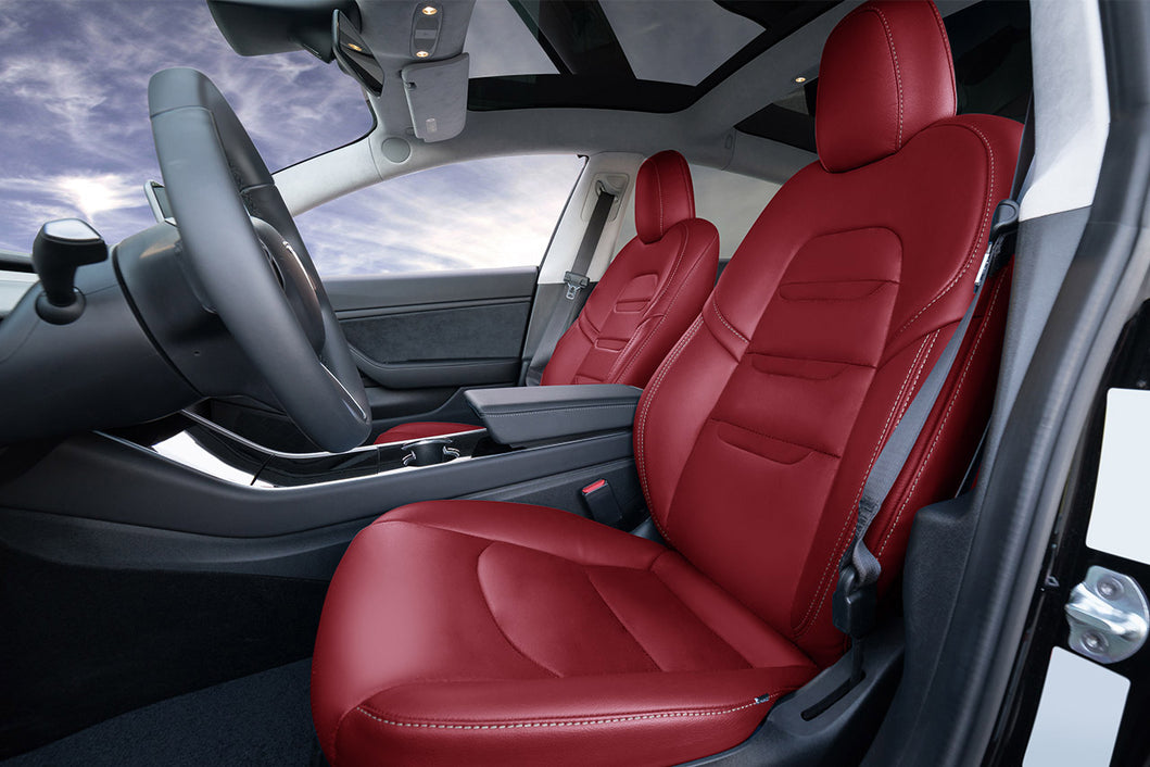 Model 3 leather seats discount